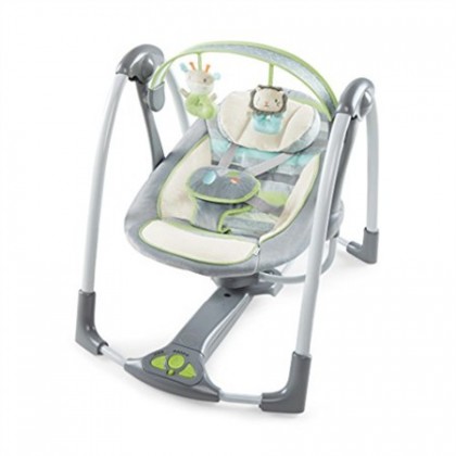 Ingenuity True Speed technology  Power Adapt Portable Baby Swing rocking Chair